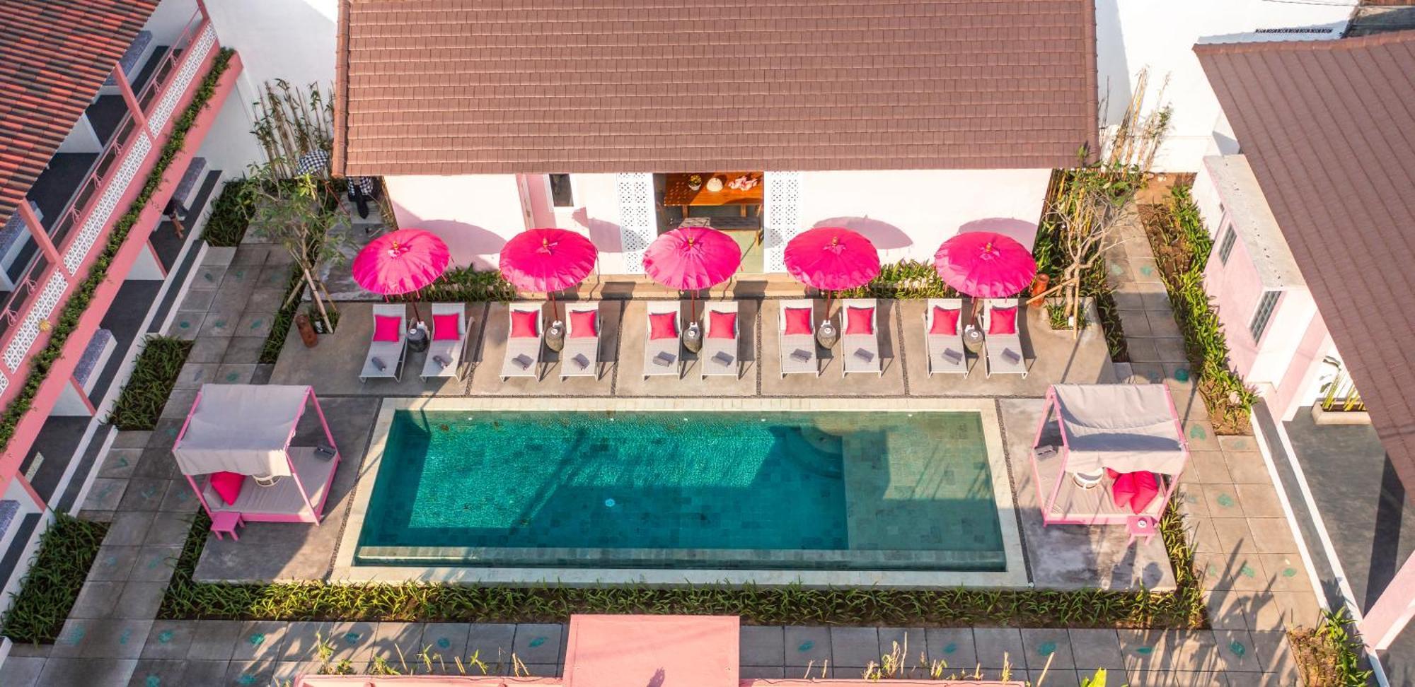 金巴兰Pinkprivate Balangan - For Cool Adults Only住宿加早餐旅馆 外观 照片