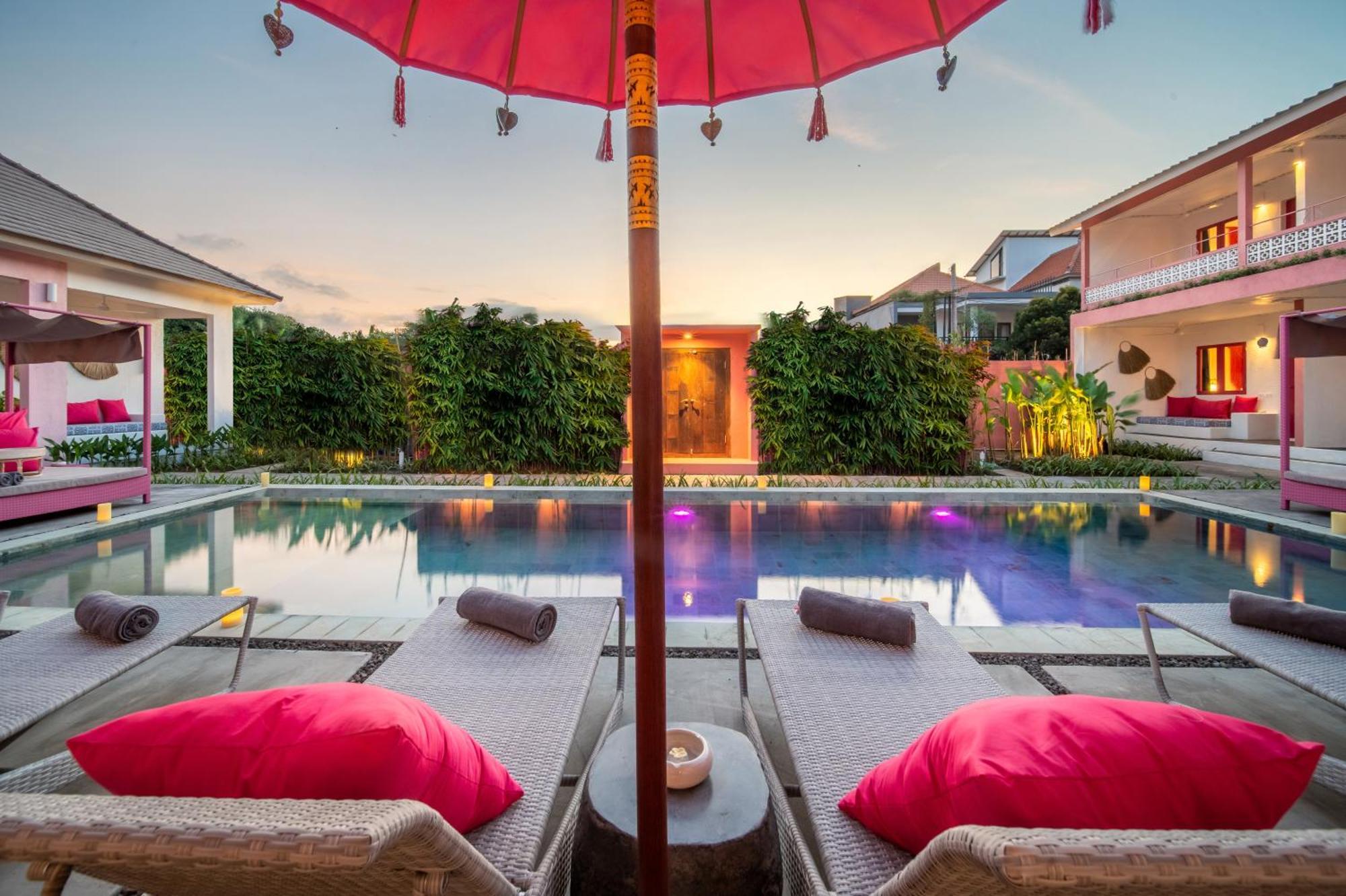 金巴兰Pinkprivate Balangan - For Cool Adults Only住宿加早餐旅馆 外观 照片