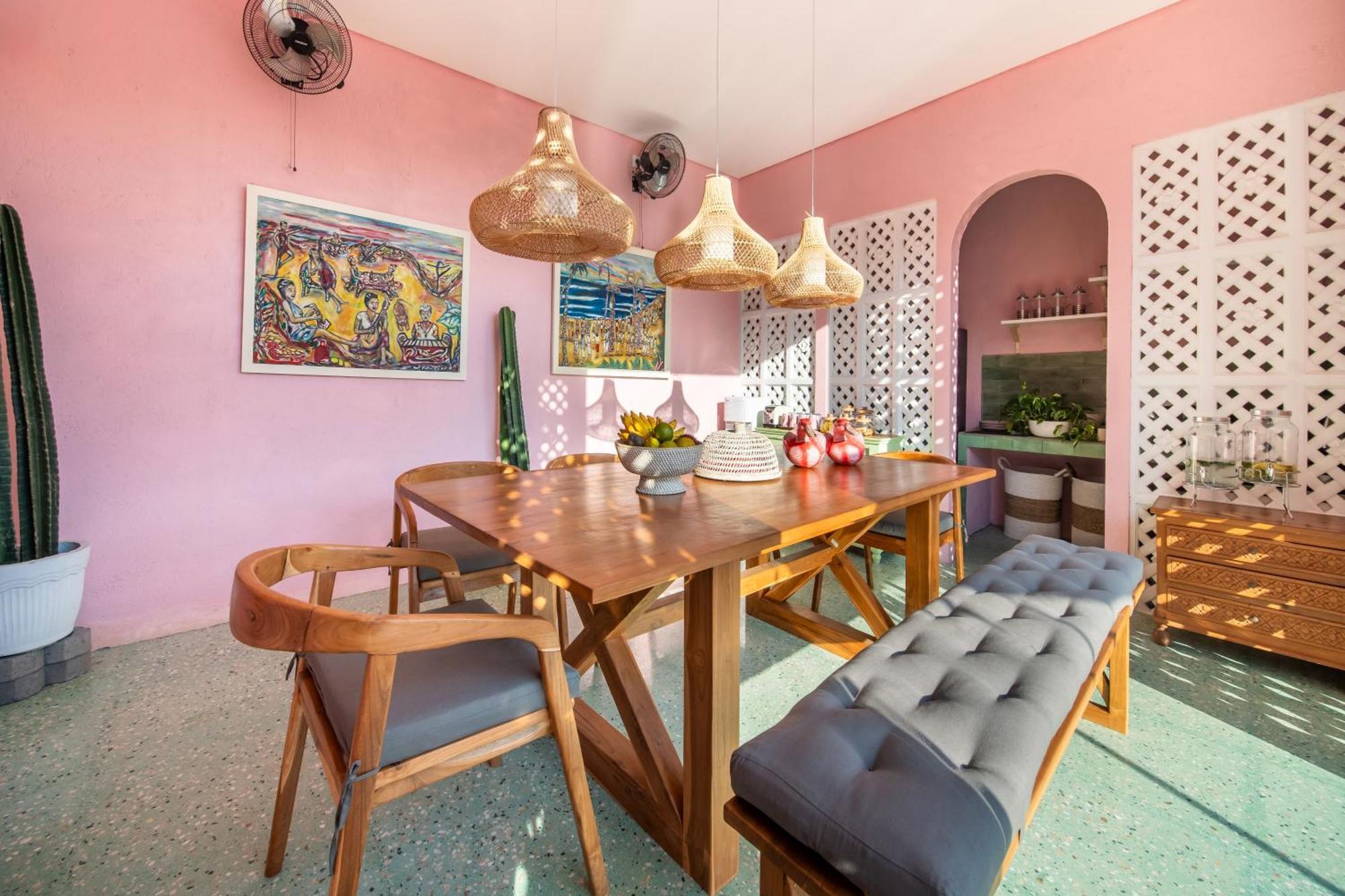 金巴兰Pinkprivate Balangan - For Cool Adults Only住宿加早餐旅馆 外观 照片