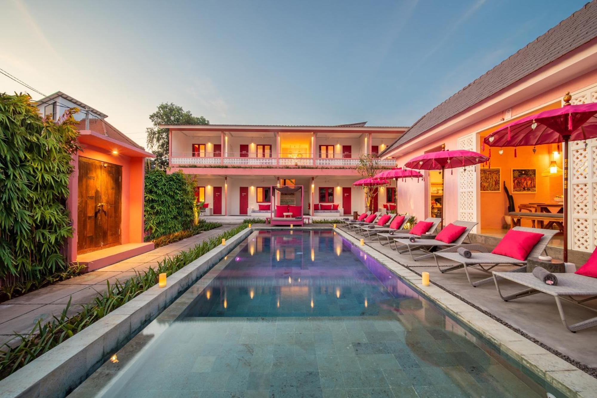 金巴兰Pinkprivate Balangan - For Cool Adults Only住宿加早餐旅馆 外观 照片