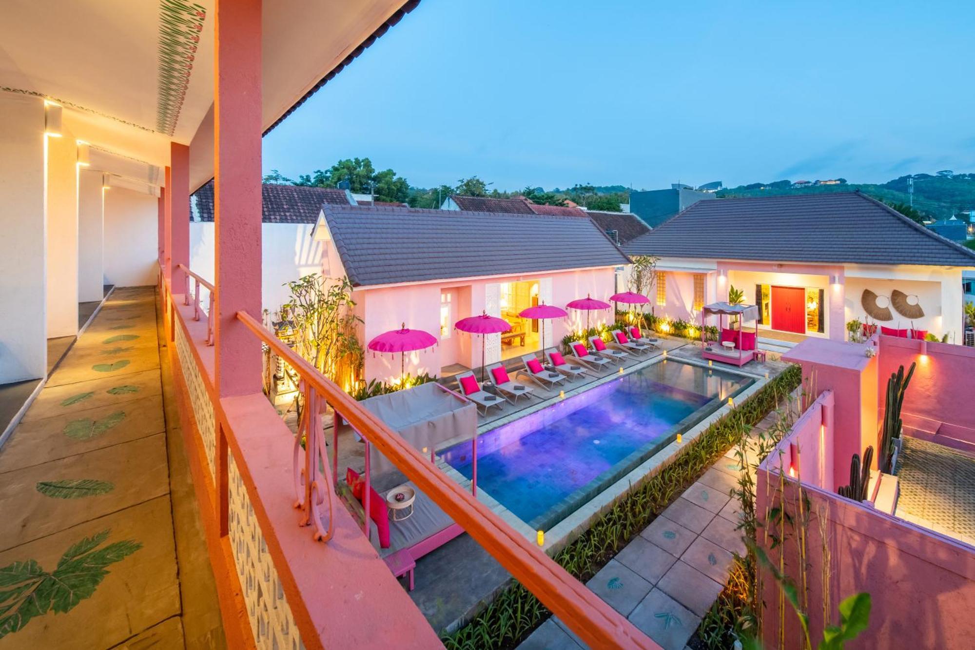 金巴兰Pinkprivate Balangan - For Cool Adults Only住宿加早餐旅馆 外观 照片